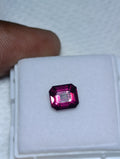 Natural Rhodolite Garnet – 1.70 ct | Rich Red | Certified Ceylon Gem